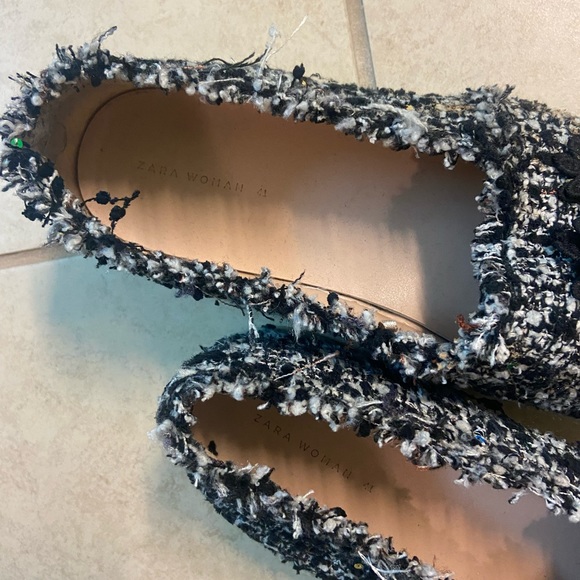 Zara slip on tweed sneakers - Picture 8 of 8